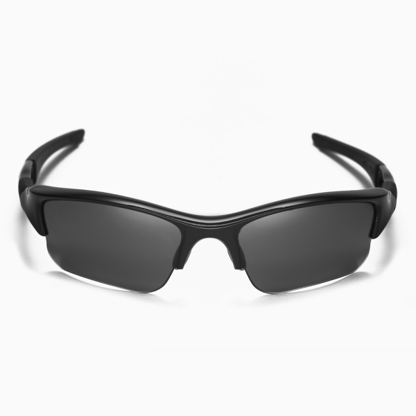 New Walleva Black + Titanium Polarized Replacement Lenses For Oakley